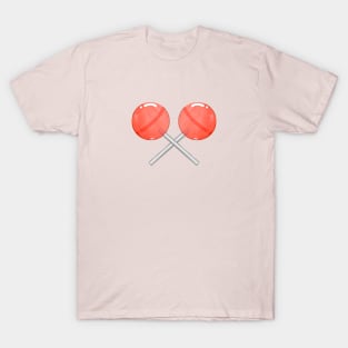 2 lollipops crossed T-Shirt